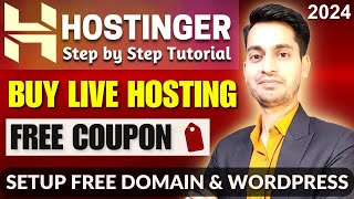 Step by Step Hostinger Web Hosting Buying Guide 2024 | WordPress Hosting Setup In Hindi