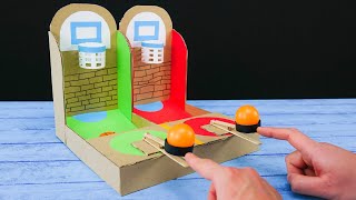 SM _Multiplayer Basketball Arcade Game from Cardboard by Simple Method 14,289 views 4 years ago 4 minutes, 57 seconds