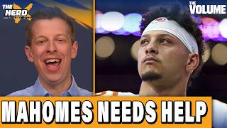 Patrick Mahomes NEEDS more playmakers, Chiefs Draft PREDICTIONS | THE HERD NFL