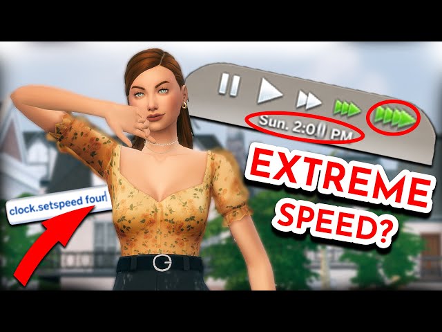 Ultra Simulation SpeedUp - Game Simulation Speed Unlock - Sims 4 Mod  Download Free