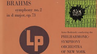 Brahms - Symphony No. 2 - Artur Rodzinski (1947) - HD Digital Remaster