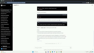pip install github repo commit