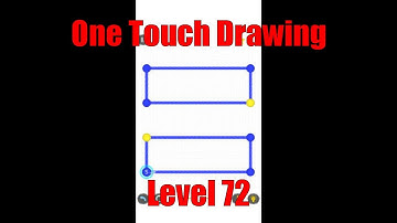 One Touch Drawing Level Stage Niveau Nivel Yровень 72. Solution