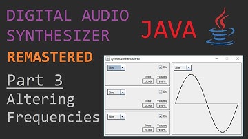 Java - Creating an Audio Synthesizer - Part 3