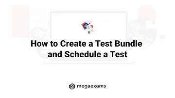 How to Create a Bundle and Schedule a Test in MegaExams - Online Exam Software