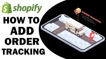 How To Add Order Tracking Page On Shopify (EASY WAY)