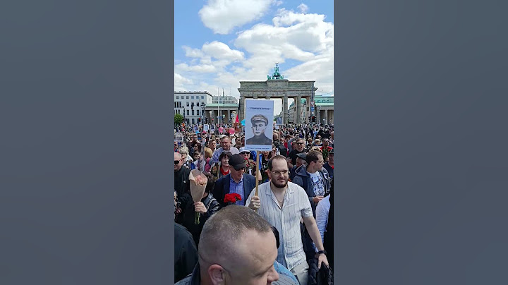 Бессмертный Полк 2025. Берлин. 9 Мая. С Днём Победы!