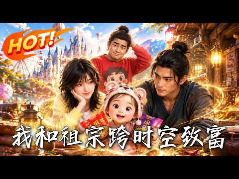 🔥一只炸鸡腿穿越三百年，祖宗送来最后五两银子，她竟靠现代粮食逆袭致富！《我和祖宗跨时空致富》#盛世短剧#短剧#AI短剧#逆袭#漫剧#玄幻#修仙#搞笑#甜宠