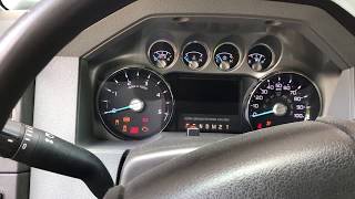 2012 Ford F250 6.7 Dash Problems - Look At My Comments