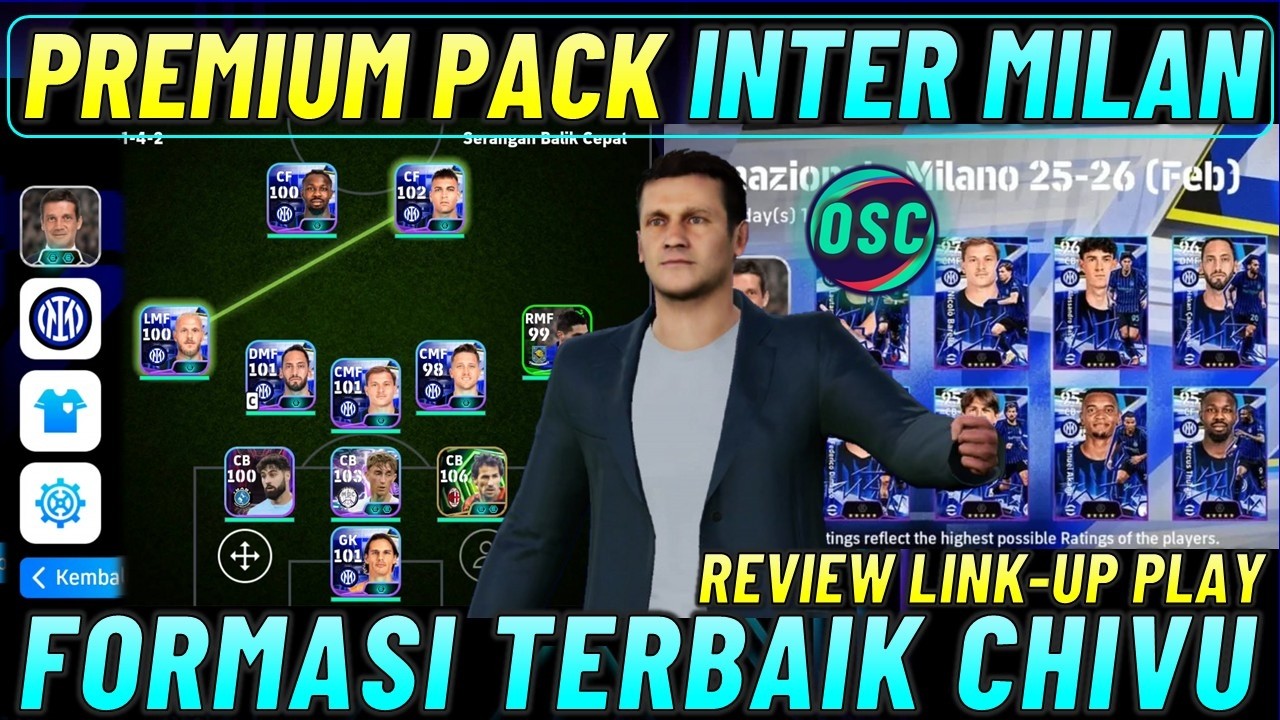 AWALNYA GW REMEHKAN !! REVIEW CHIVU & PREMIUM PACK INTER MILAN EFOOTBALL 2026 MOBILE.