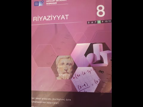 8-ci sinif Riyaziyyat DİM Kvadrat tənliyə aid məsələlər.Viyet teoreminin tətbiqi Qapalı B-variantı