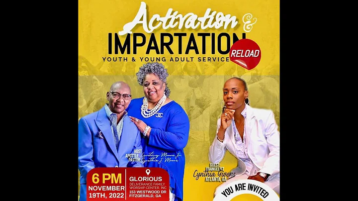Activation & Impartation Reload with Evangelist Cy...