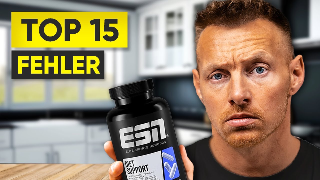 15 Gründe, warum es mit dem ABNEHMEN nicht klappt (TOP 15 Fehler in der Diät)