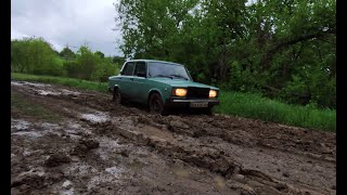 ОФФРОАД  ВАЗ 2107 vs ЗУБР / OFF ROAD VAZ 2107 vs ZUBR. Заруба норм.