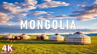 Mongolia 4K Nature Relaxation Film - Meditation Relaxing Music - Amazing Nature
