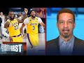 ‘LeBron’s not done yet’ — Chris Broussard on AD’s comments | NBA | FIRST THINGS FIRST