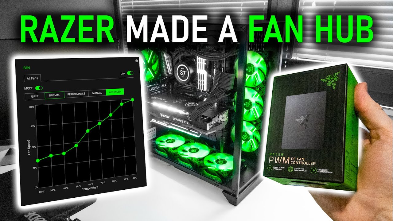 Razer PWM PC Fan Controller REVIEW - YouTube