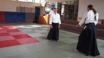 Tanto Gyakute - Yokomen Uchi - Shiho Nage