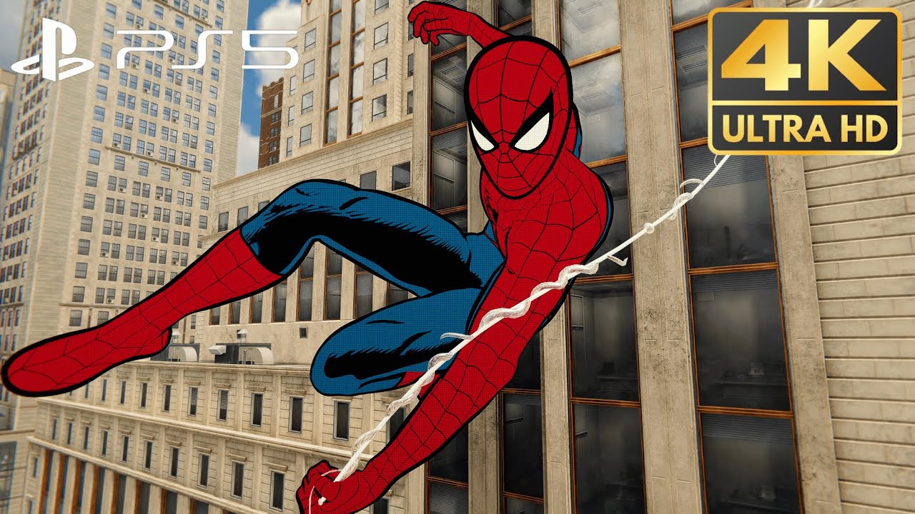 Marvel's Spider-Man Remastered PS5 Free Roam Gameplay (4K HDR 120fps
