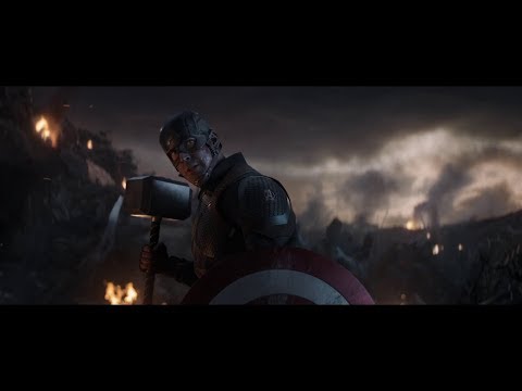"Avengers: Endgame" Clip - Cap Grabs the Hammer