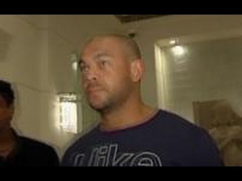 Andrew Symonds & Siddarth Mallya enjoying after ma...