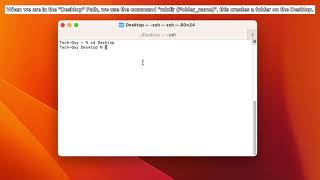 Create Folders with Terminal (Mac Tutorial) 💻