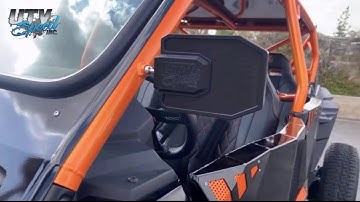 UTV Speed Inc, UTV Side Mirrors available in Raw and Black Anodized