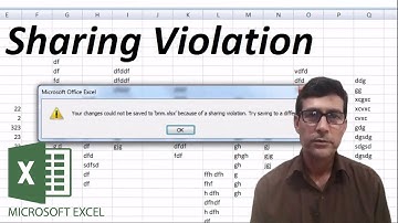 How to fix sharing violation problem in excel in hindi (3 methods of repairing)
