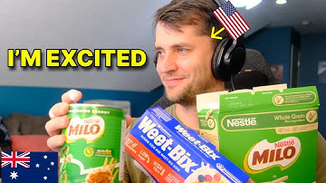 American tries Iconic Australian Breakfast Food for the first time