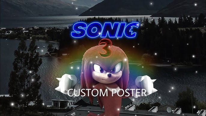 RareGalaxy5] Making A Custom Sonic Movie 3 Poster! #19 