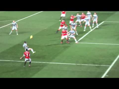 Smalling&#39;s 2nd Goal (Man Utd vs Burnley) 11th Feb 2015