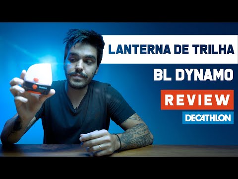 Review Lanterna de Trilha BL DYNAMO com dínamo da marca Quechua