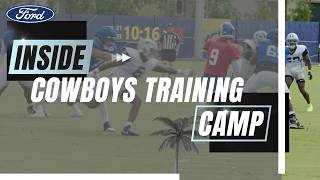 Watch Some of the Joint Practice vs Rams | Inside Cowboys Training Camp