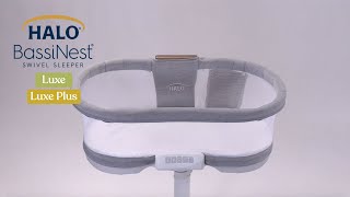 Assembly Instructions: HALO® BassiNest® Luxe & Luxe Plus Swivel Sleepers