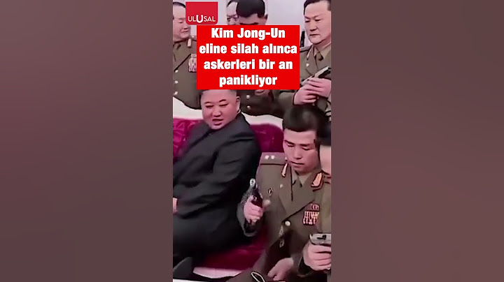 Kore lideri Kim Jong- Un eline silah alınca askerleri bir anlığına paniğe kapıldı #shorts #kimjongun
