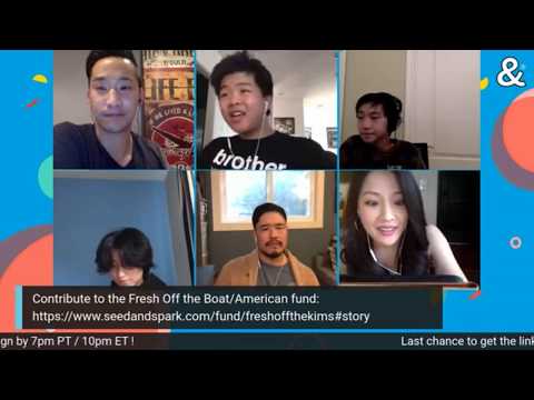 The cast of FRESH OFF THE BOAT meets to read the Pilot episode