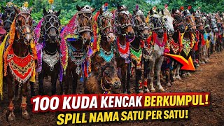 RARE! 100 KENCAK HORSES GATHERED IN ONE ARENA! 😱