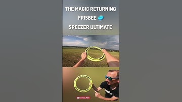 The magic returning Frisbee Ring "SPEEZER ULTIMATE" #frisbee #SPEEZER(advanced throw)