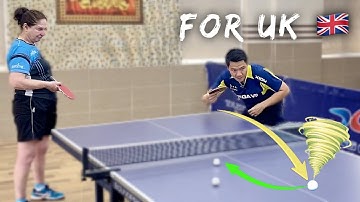 How to Serve Increases Heavy Backspin - Ghost Serve | Tutorial for British 🇬🇧🏴󠁧󠁢󠁥󠁮󠁧󠁿