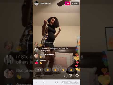 Nba youngboy ex Jania Shows Off Her Baby Bump while listening to Cardi B New Song - YouTube