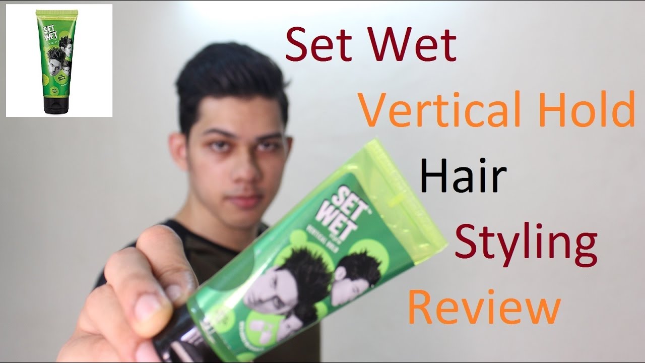 Set Wet Hair Gel Vertical Hold Hair Styling Review | Post Style | BeAwesome  - YouTube