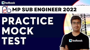 SSC JE Electrical/MP Sub Engineer 2022| Practice Mock Test | Mohit Sir