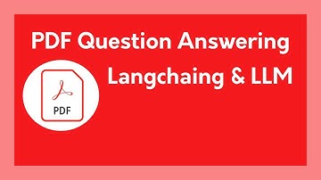 PDF question answering using LLM and Langchain | Streamlit application