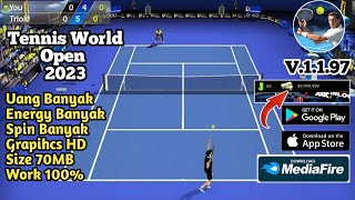 Kalian Wajib Coba ❗Game Tennis World Open 2023 Grapihcs HD screenshot 5