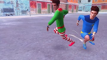 SkillTwins Football Game - Gameplay Walkthrough Part 4 - Level Chrismas (iOS, Android)