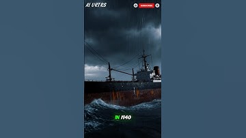 Dit schip zonk in de Tweede Wereldoorlog. Hoe kwam het op een klif terecht?