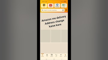 Amazon me delivery address kaise change kare | how to change amazon address