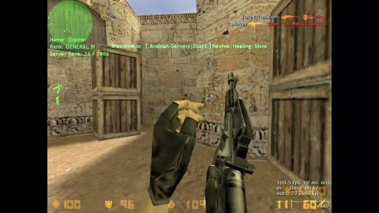 Cs 1 6 m4a1 silencer action youtube
