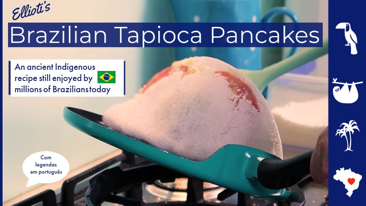 How to Make Brazilian Tapioca Pancakes Fazer Beiju de Tapioca