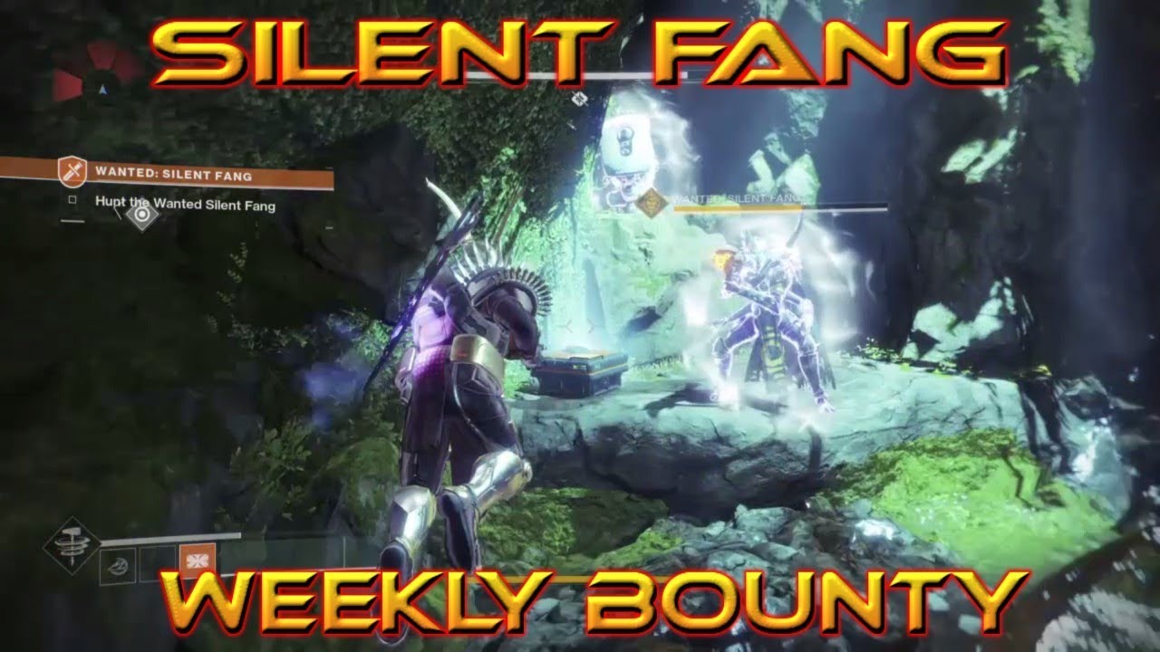 Destiny 2 Silent Fang Weekly Bounty YouTube